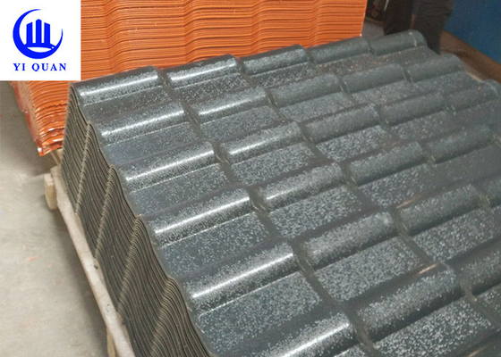 Fire Resistance ASA Synthetic Resin Tiles Easy To Install Environment Friendly Sheets