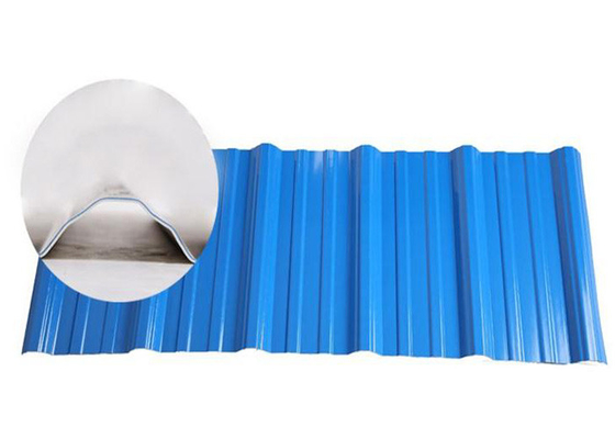 Electrical Insulation Corrugated PVC Plastic Roof Tiles For Veranda Villa Factory