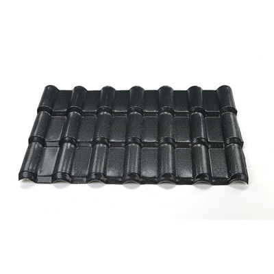 ASA Synthetic Resin Roof Tiles Double Roman Style Custom Colors