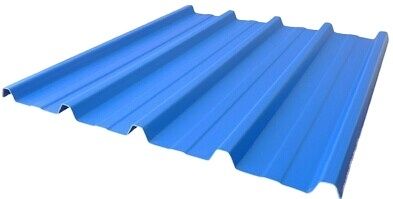 PVC Corrugated Roof Tiles 2.0mm-3.0mm Thickness Custom Length