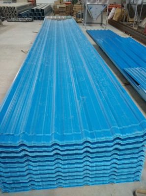 Spanish UPVC Roof Tiles 1.5mm-3.0mm Thickness 1000mm Width