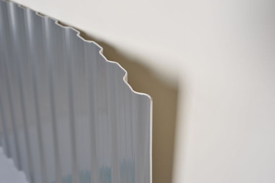 UPVC Spanish Roof Tile 1.5mm-2.8mm Thickness 1130mm Width