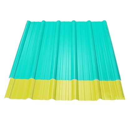 1.5mm PVC Roof Tiles Waterproof 1130mm Width Custom Length