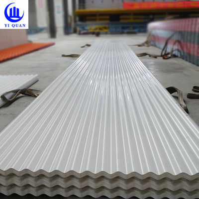 UPVC Roofing Tile 2.5mm Thick 1130mm Width Corrugated
