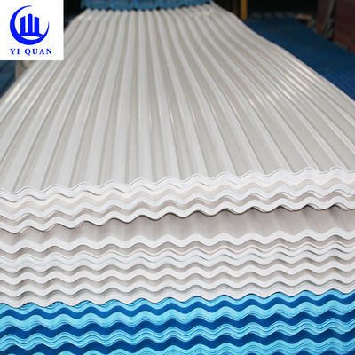 UPVC Roof Tiles 1.5mm-2.8mm Thickness 1130mm Width SGS Certified