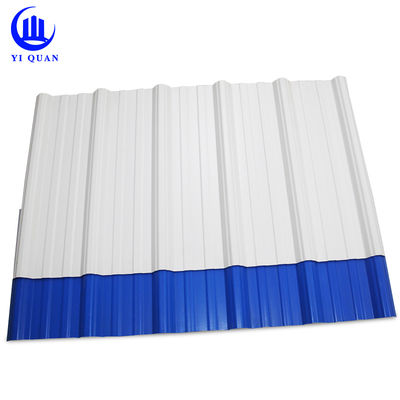 UPVC Spanish Roof Tile 2.0mm Thick 1130mm Width Heat Insulation