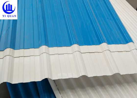 PVC Roof Tiles 1.0-3.0mm Thick Weather Resistant 20 Year Warranty