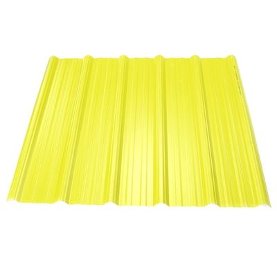 PVC Plastic Roof Tiles 0.8-3.0mm Thickness Waterproof Corrugated