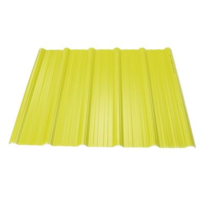UPVC Spanish Roof Sheet 1.5mm-2.8mm Thickness 1130mm Width