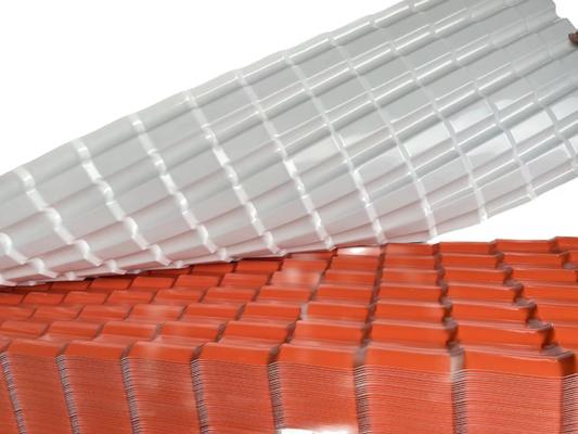 ASA Spanish Bamboo Wave Resin Roof Tile 2.5mm 1050mm Width