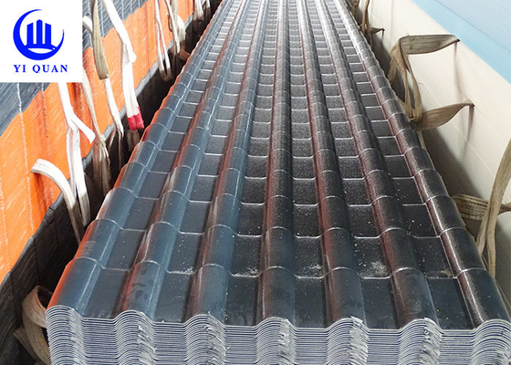 ASA PVC Roof Tile 1050mm Wide 2.5mm Thickness Fireproof