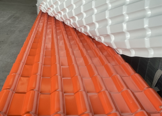 ASA Synthetic Resin Roof Tiles 1050mm Width Impact Resistant