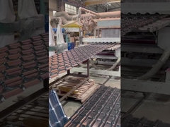 کاشی های سقف اسپانیایی ASA در حال تولید...